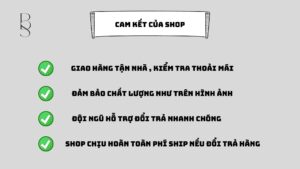 CAM KẾT CỦA SHOP