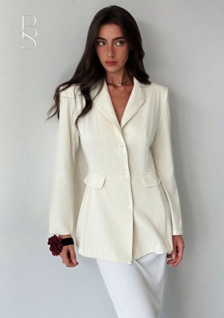 phối đồ với áo blazer nữ